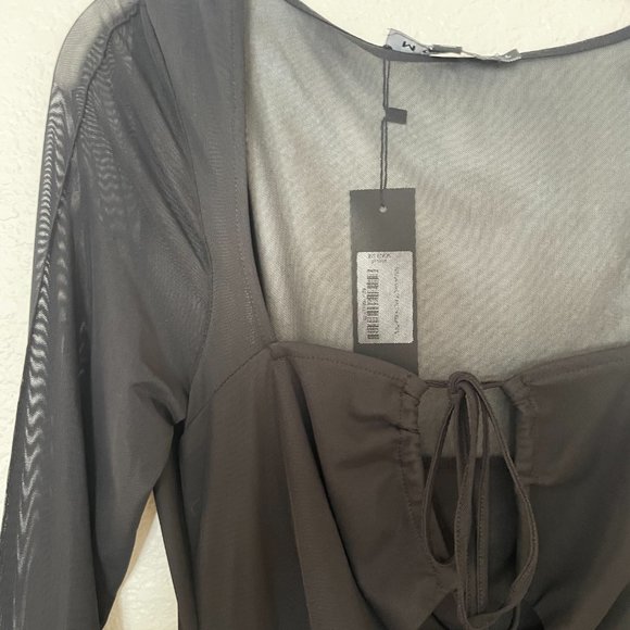 MOTEL ROCKS club mini dress in black - Picture 4 of 4